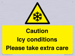 Caution Icy conditions please take extra care